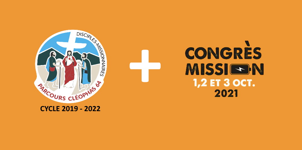 Logo Parcours Cléophas plus affiche Congrès Mission 2021